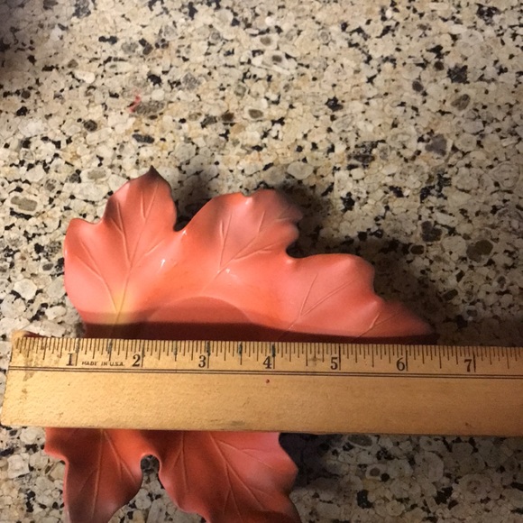 Orange Leaf Partylite Candle Holders - Picture 4 of 6